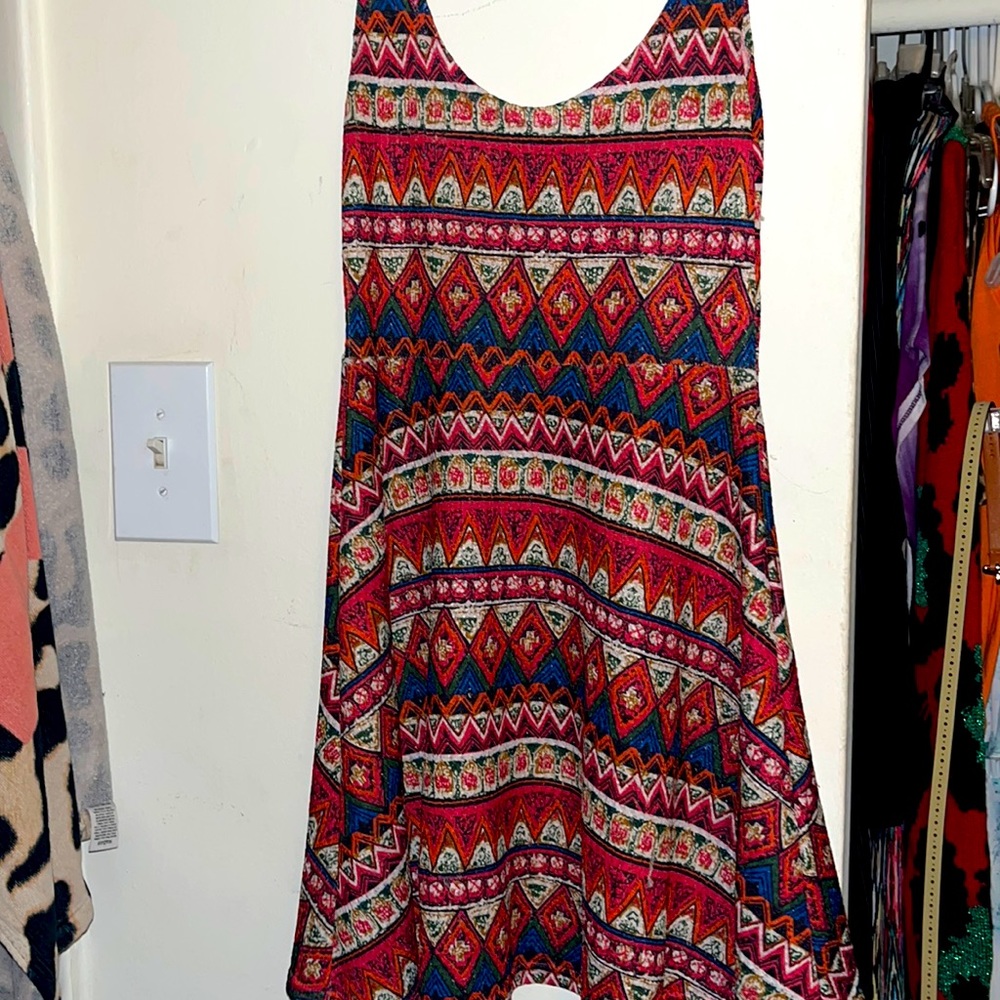 Angie Flowy Summer Bohemian Dress